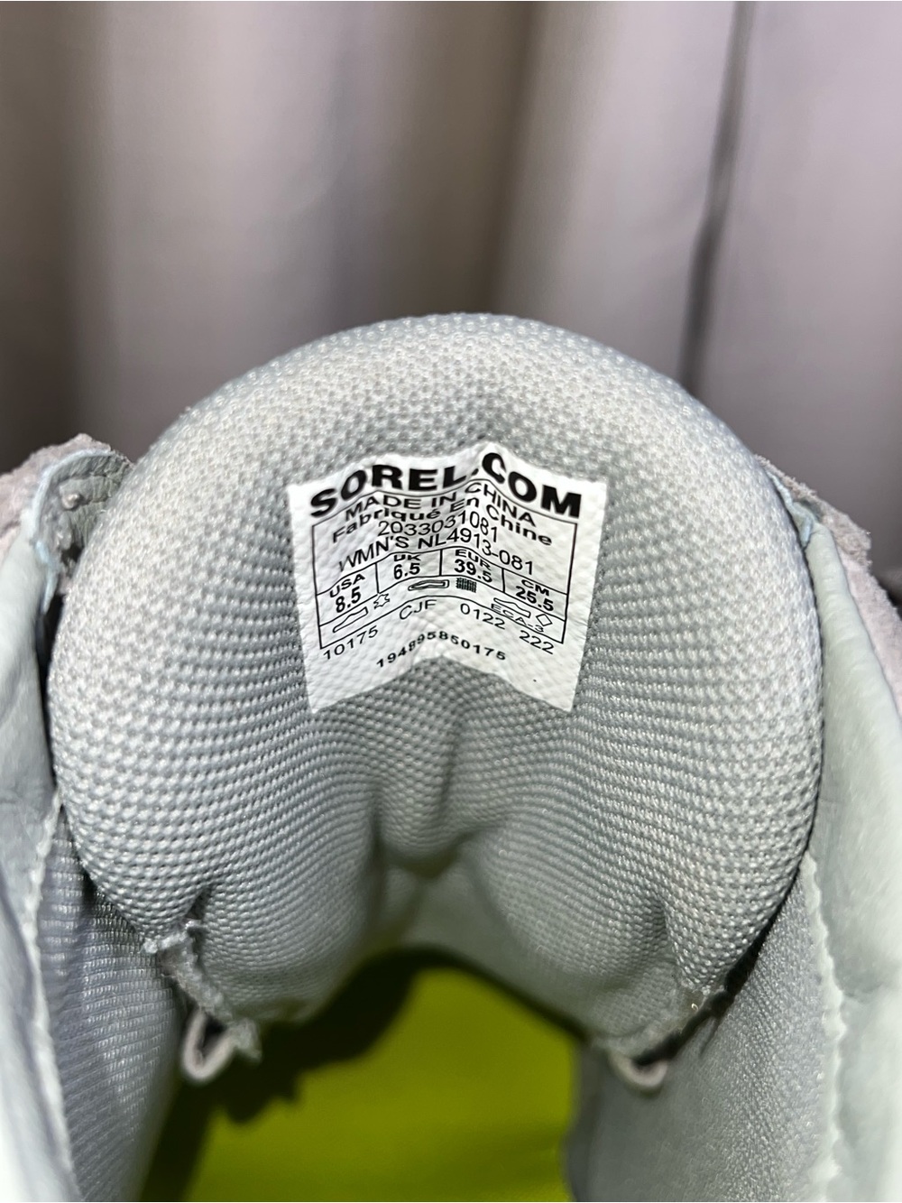 SOREL Out ‘N About Suede Wedge High-Top Sneaker/Booties - Picture 9 of 12